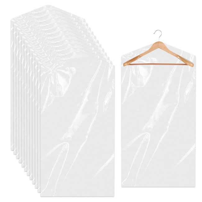 PE Plastic Bag for Hanging Clothes ( Túi nhựa PE để treo quần áo)